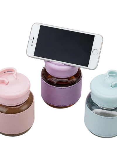 Bottle with Phone Holder